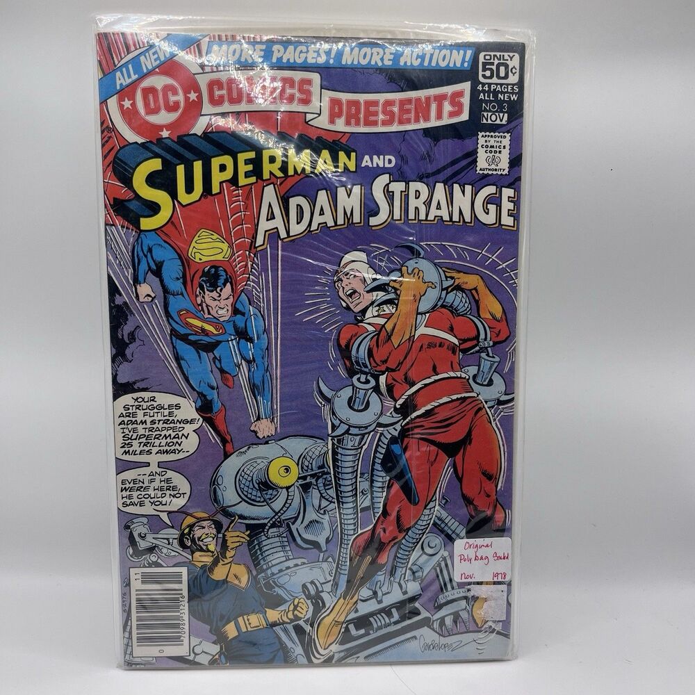 DC Comics Presents #3 (DC Comics November 1978) FN/VF condition